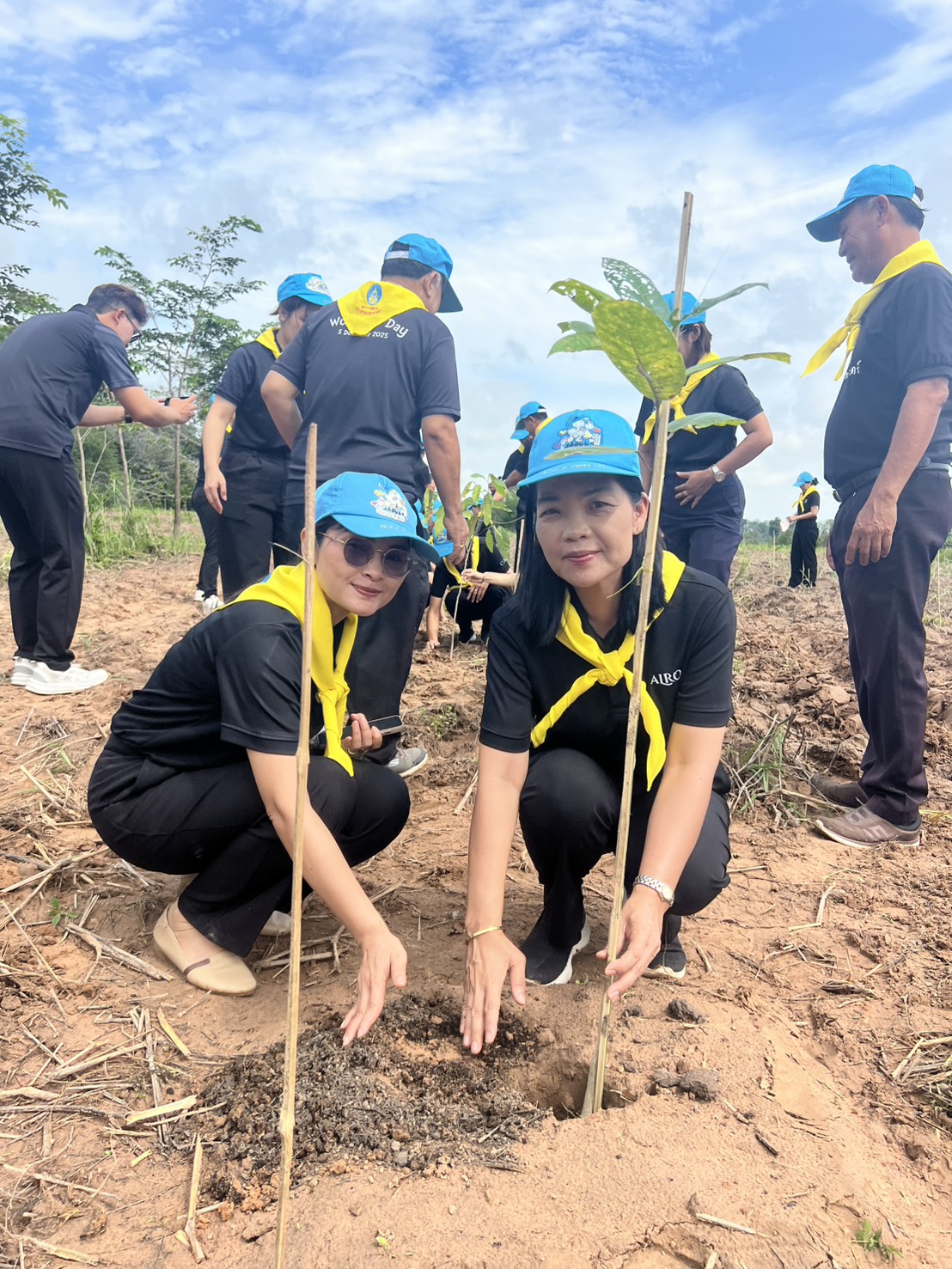 title - ส.ป.ก.ยโสธร ร่วมกิจกรรมจิตอาสาพัฒนา รวมพลังเพิ่มพื้นที่สีเขียว ปลูกไม้วงศ์ยาง 3,000 ต้น สร้างคลังอาหารธรรมชาติมุ่งสู่ป่าชุมชนยั่งยืน